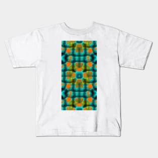 FAAFO ART Seamless Artistic Vertical Patterns 000025 Kids T-Shirt